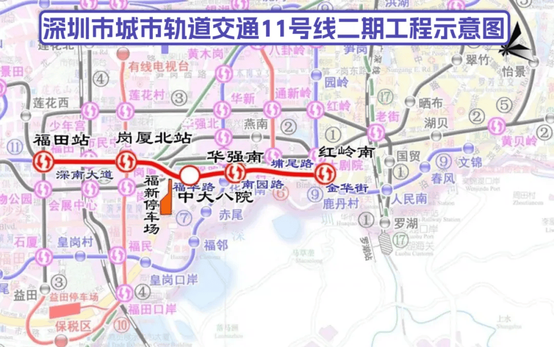 深圳地鐵13號(hào)線最新線路圖解讀及前瞻