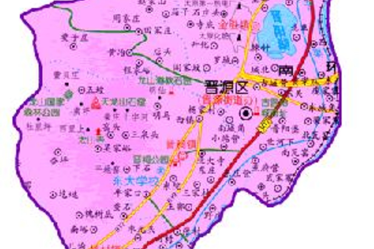 太原最新地圖，揭秘城市新面貌