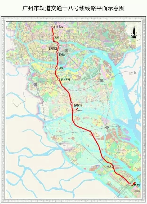 廣州地鐵線路圖全新概覽