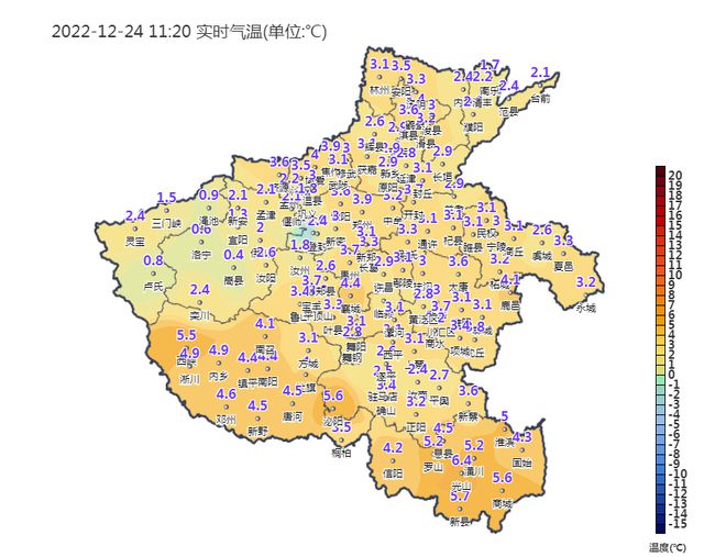 河南最新天气今日概况报告